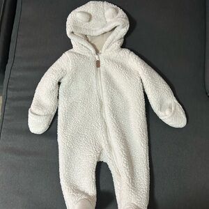Carter's Cream Sherpa Footie